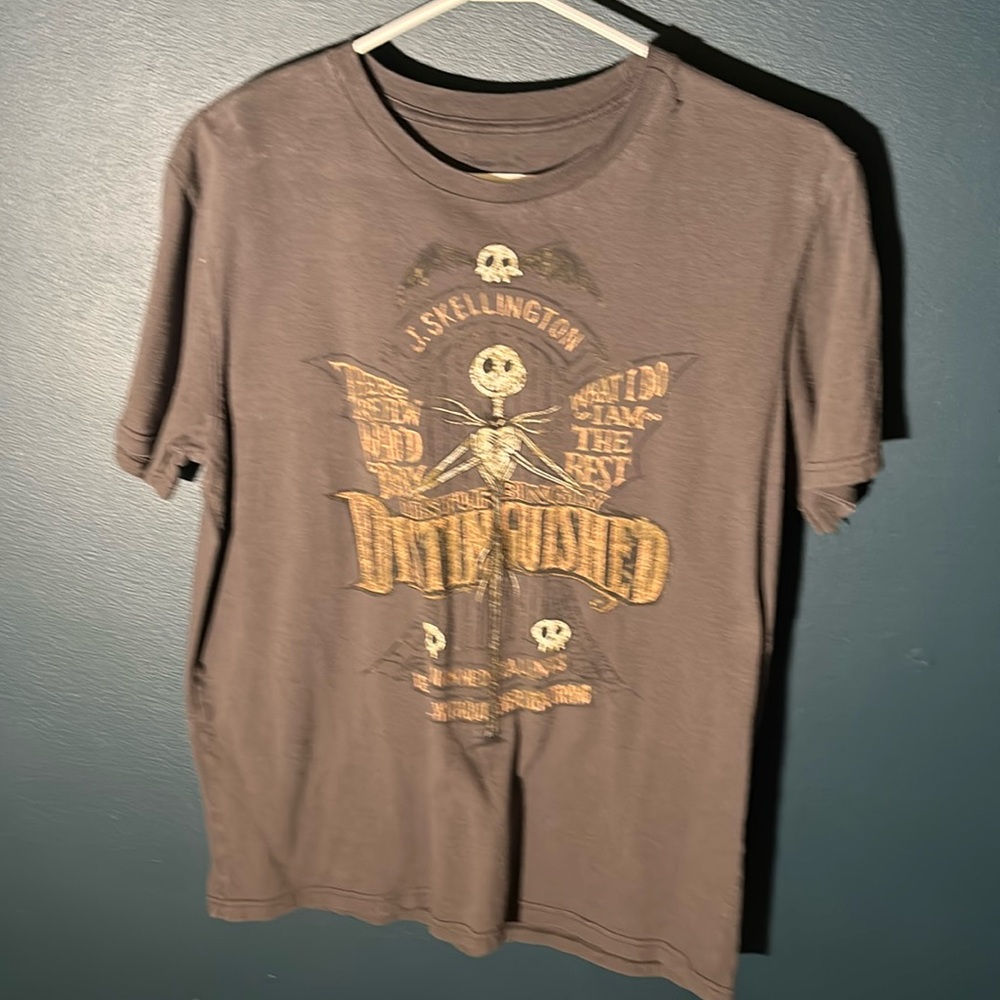 Disney’s Nightmare Before Christmas Jack Skellington Graphic T Shirt Size Medium